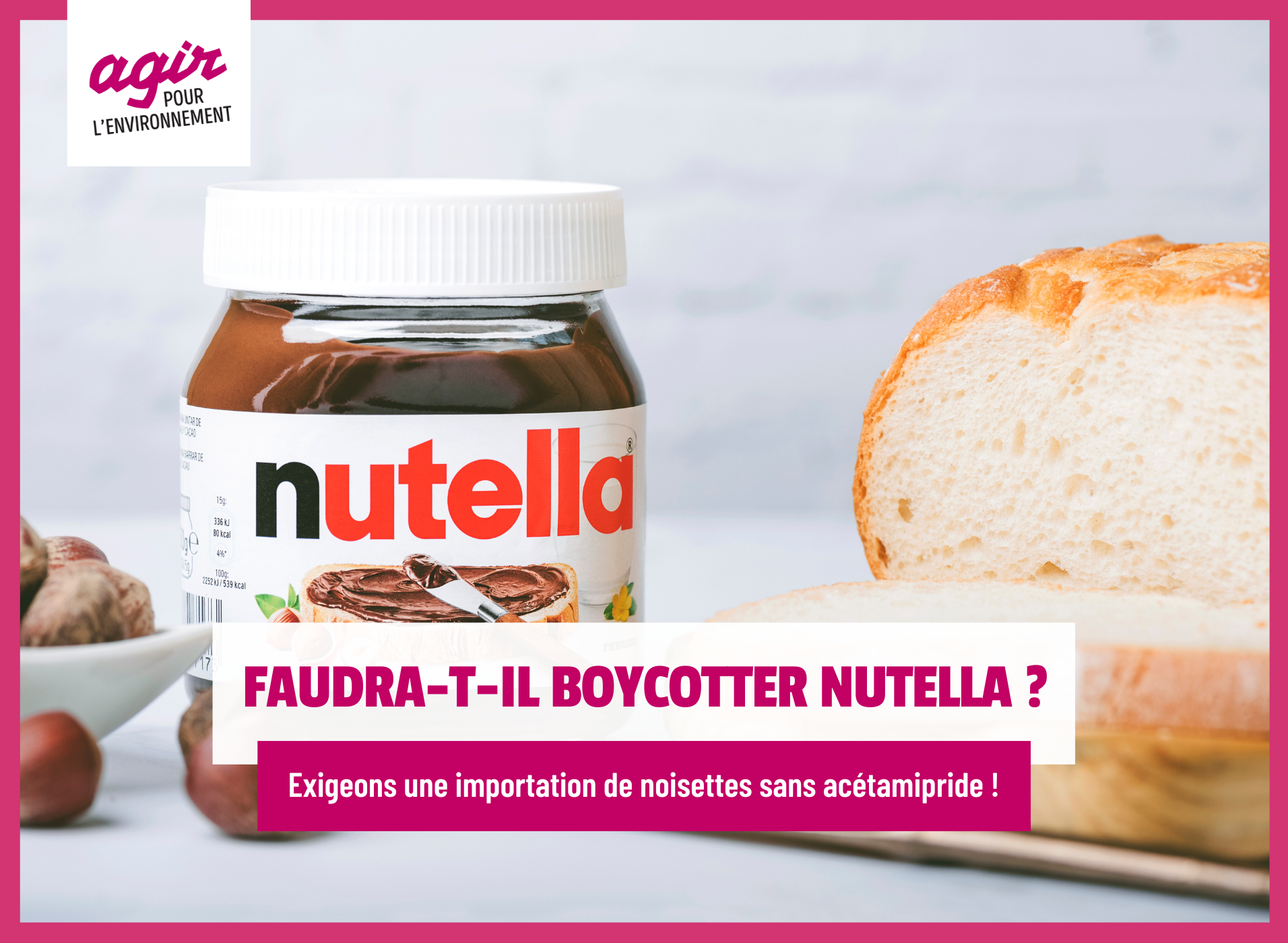 Pétition boycott Nutella